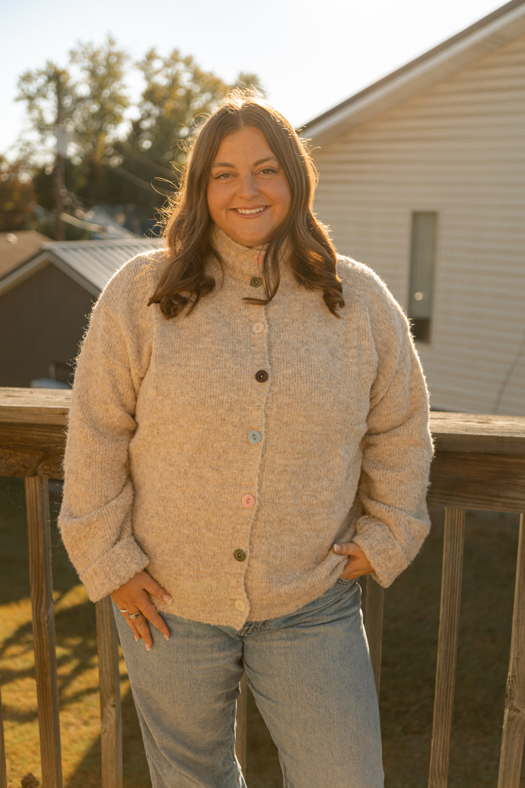 vanilla latte sweater