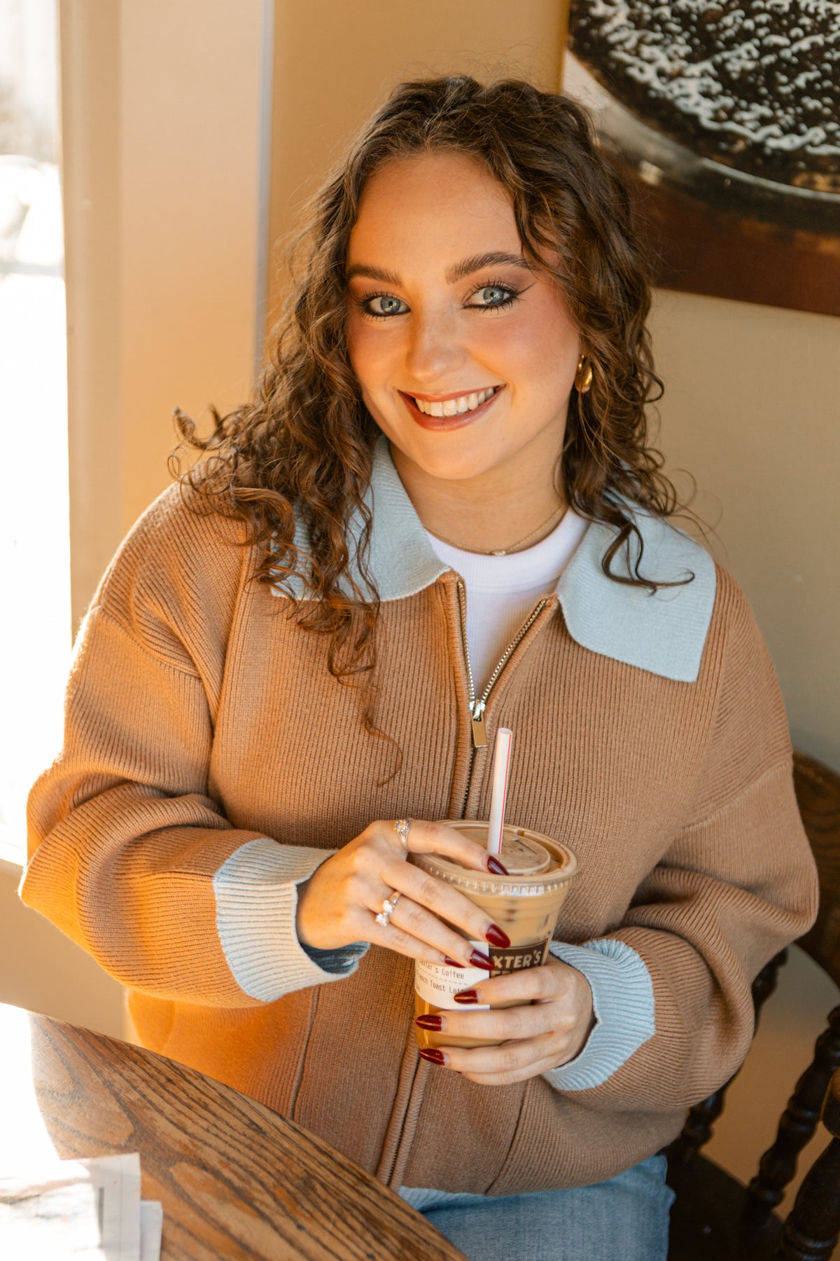 Caramel cloud sweater