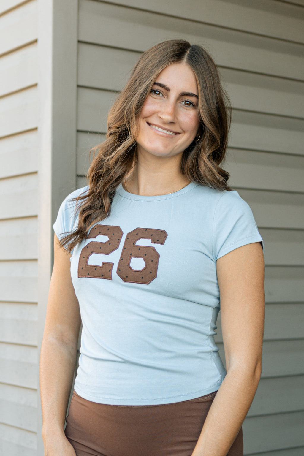 blue brew baby tee