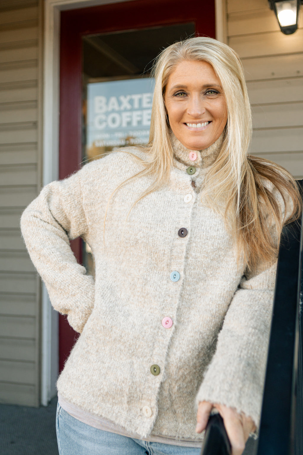 vanilla latte sweater