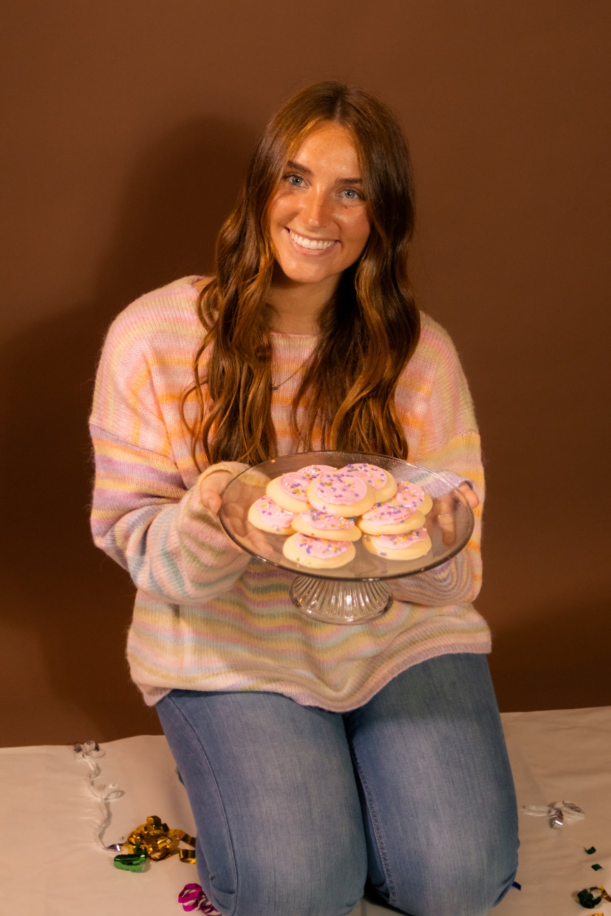 confetti cupcake sweater