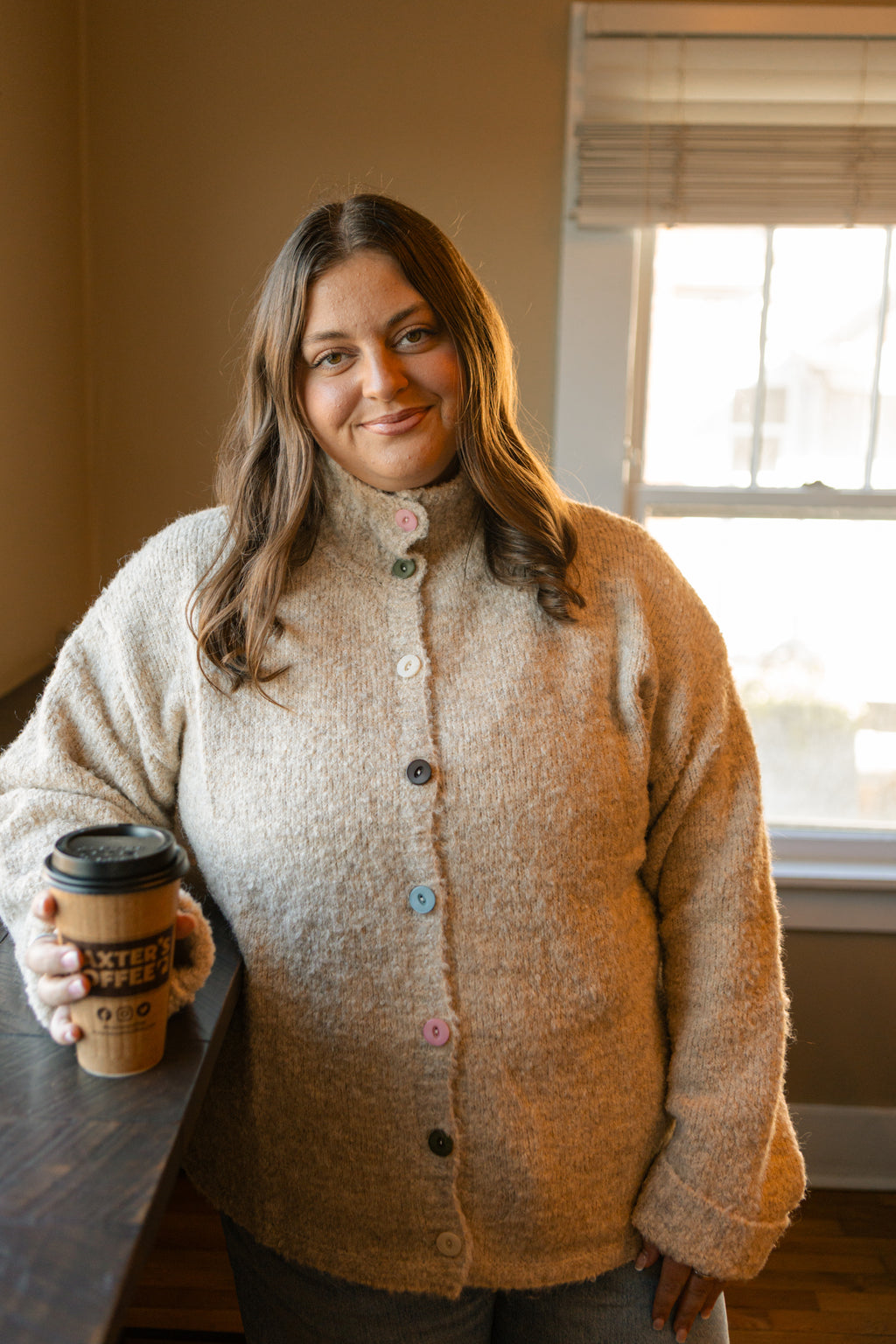 vanilla latte sweater