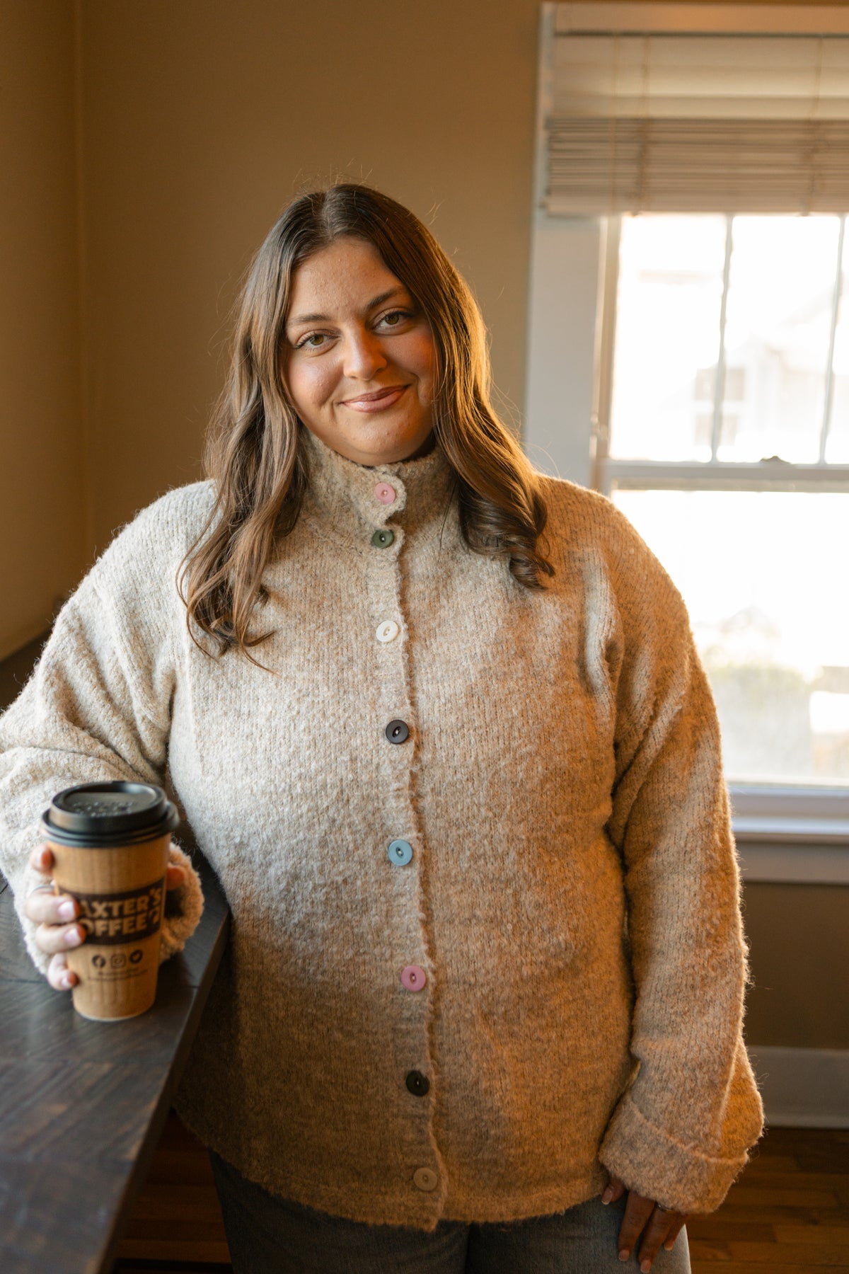 vanilla latte sweater