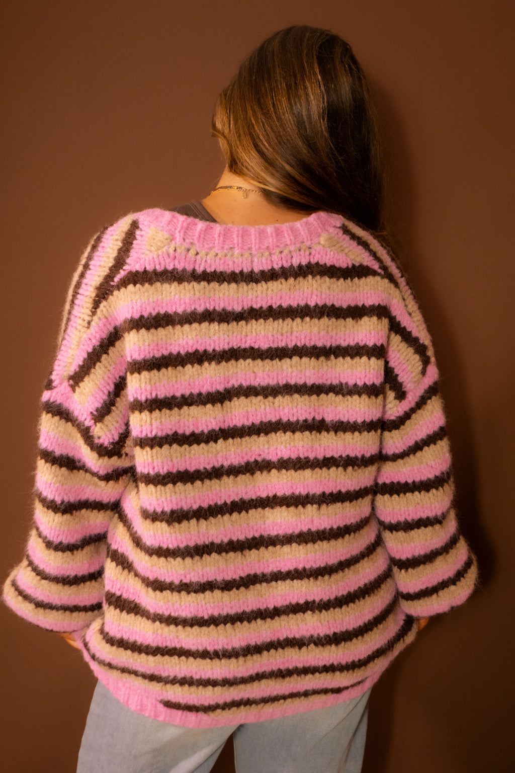 Neapolitan sundae cardigan